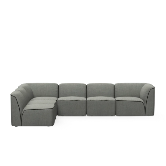 Woud Flora sectional 2 - Kvadrat Remix 0133 - 651513