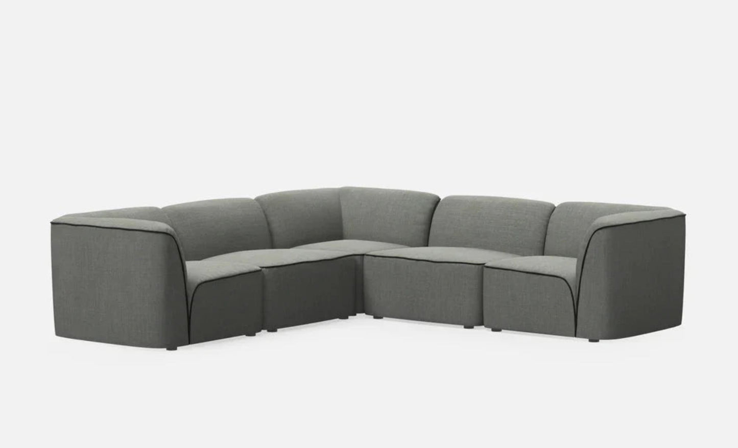 Woud Flora sectional 2 - Kvadrat Remix 0133 - 651513