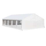 Outsunny 20' x 32' Large Outdoor Carport Canopy Party Tent - 100110-047W