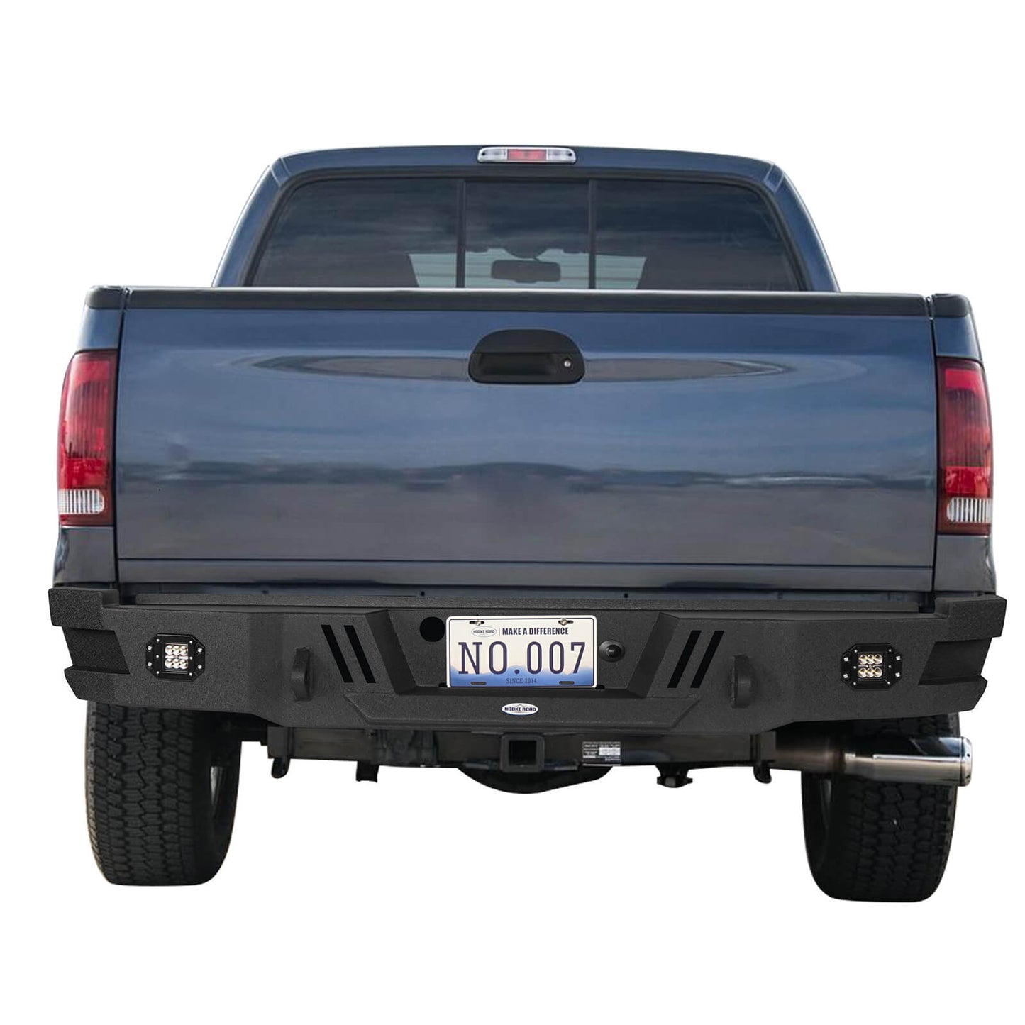 2005-2007 Ford F250 Front Bumper & Rear Bumper - Hooke Road - HE.8505+HE.8504