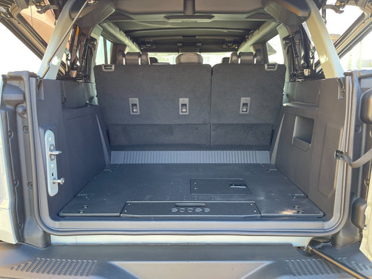 GOOSE GEAR Ford Bronco 2021-Present 6th Gen. 4 Door - Rear Plate System - 3087-GGR-SH