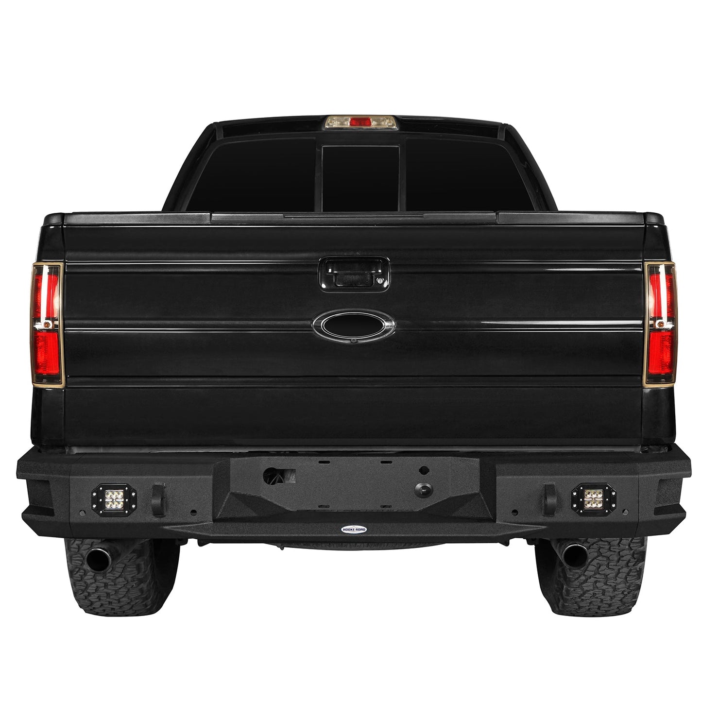 Ford Discovery Black Rear Bumper Replacement (06-14 F-150) -  Hooke Road - HE.8203-S