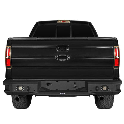 Ford Discovery Black Rear Bumper Replacement (06-14 F-150) -  Hooke Road - HE.8203-S