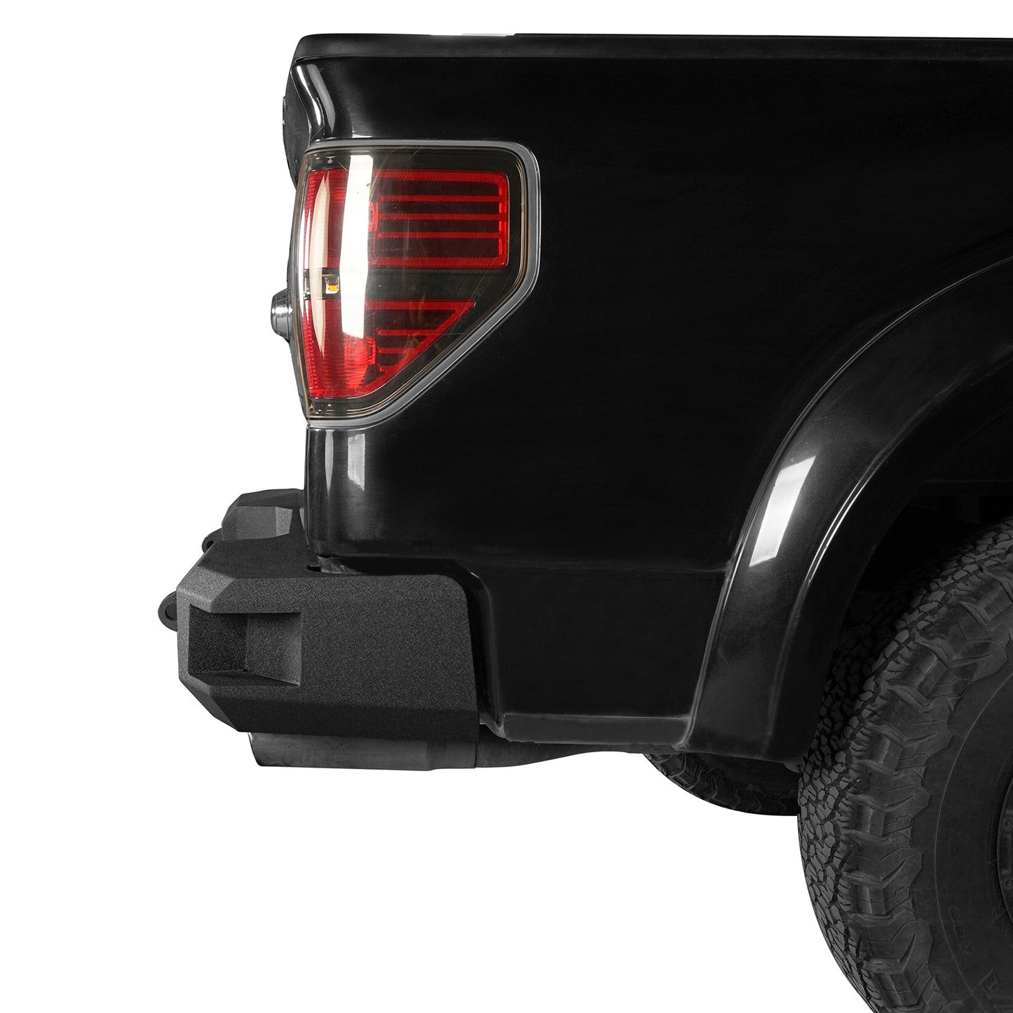 Ford Discovery Black Rear Bumper Replacement (06-14 F-150) -  Hooke Road - HE.8203-S