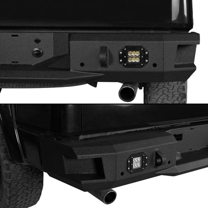 Ford Discovery Black Rear Bumper Replacement (06-14 F-150) -  Hooke Road - HE.8203-S