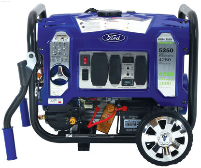 Ford-FG5250PBE  Dual Fuel Portable Generator with Switch & Go Technology - PowerGen USA - FG5250PBE