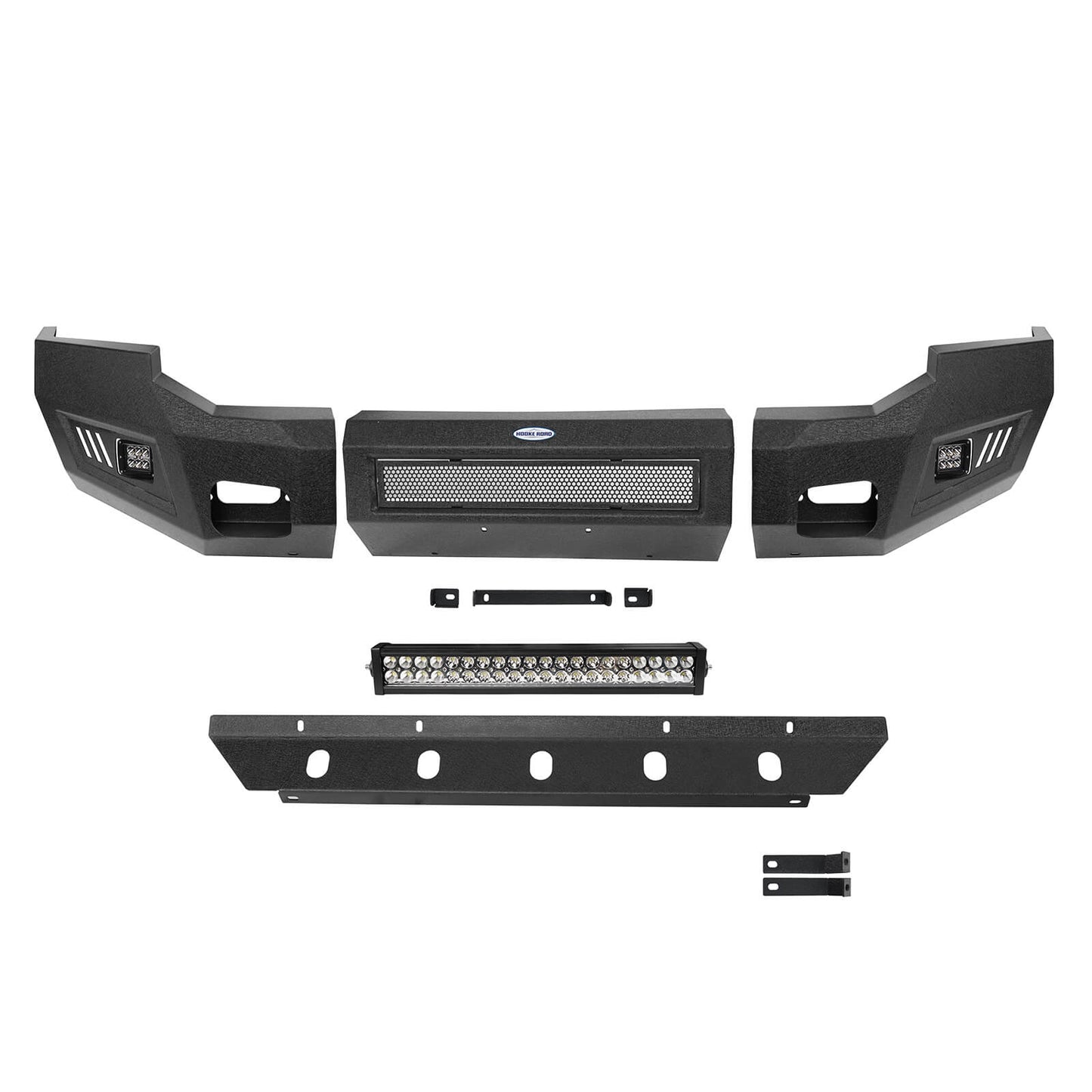 Ford F-250 F-350 Aftermarket Front Bumper w/ Skid Plate(05-07 Ford F-250 F-350 ) - Hooke Road