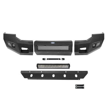 Ford F-250 F-350 Aftermarket Front Bumper w/ Skid Plate(05-07 Ford F-250 F-350 ) - Hooke Road