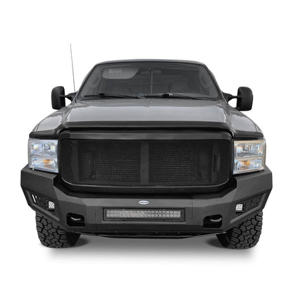 Ford F-250 F-350 Aftermarket Front Bumper w/ Skid Plate(05-07 Ford F-250 F-350 ) - Hooke Road