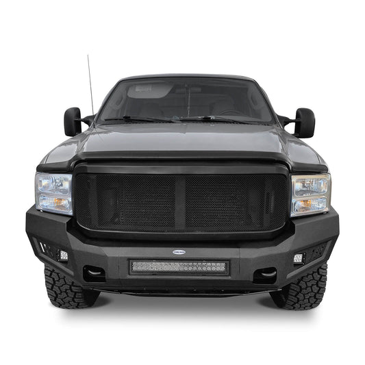 Ford F-250 F-350 Aftermarket Front Bumper w/ Skid Plate(05-07 Ford F-250 F-350 ) - Hooke Road