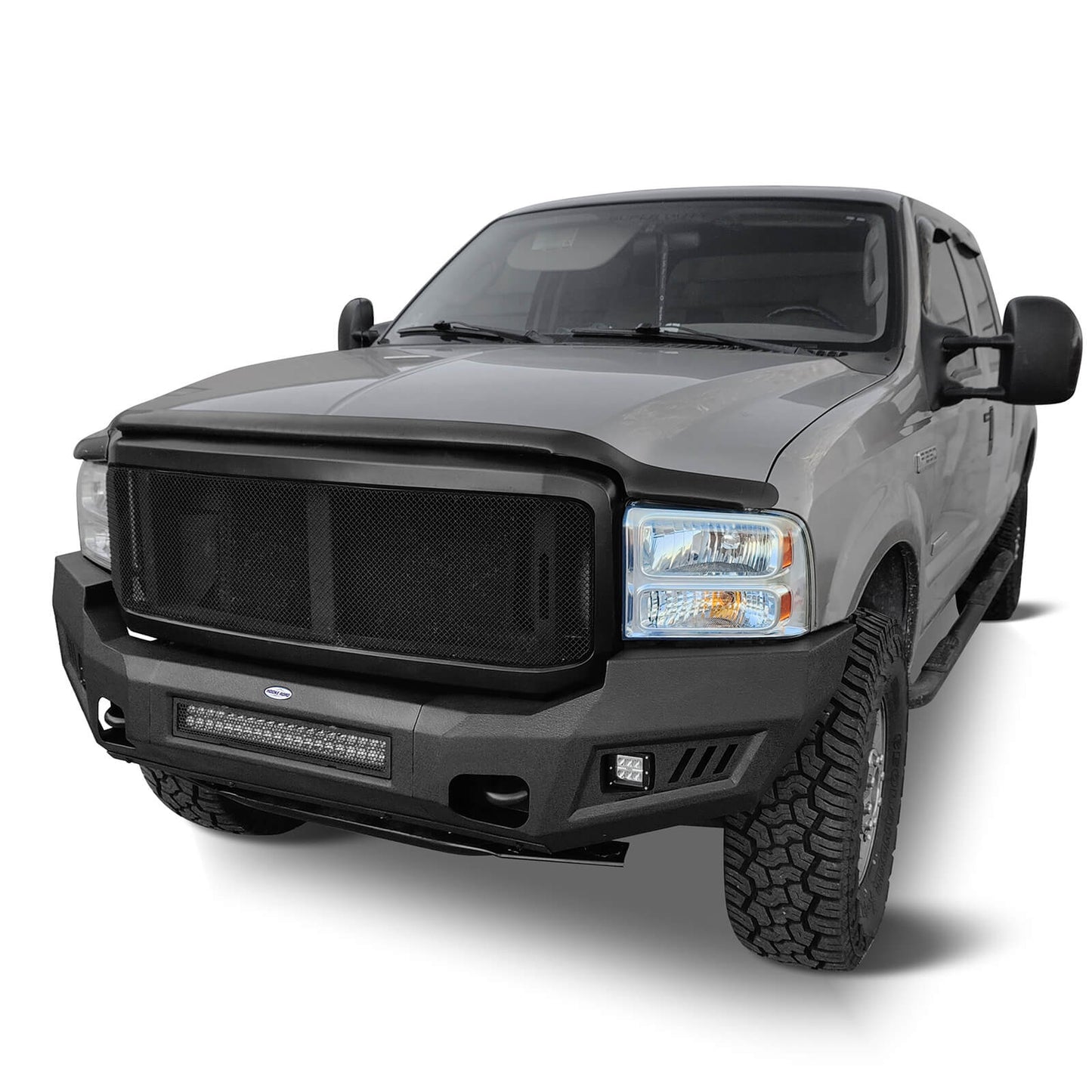 Ford F-250 F-350 Aftermarket Front Bumper w/ Skid Plate(05-07 Ford F-250 F-350 ) - Hooke Road