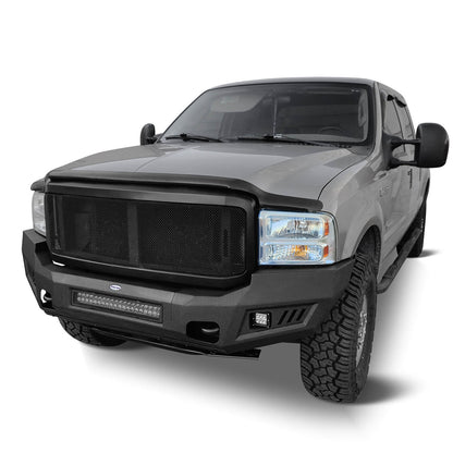 Ford F-250 F-350 Aftermarket Front Bumper w/ Skid Plate(05-07 Ford F-250 F-350 ) - Hooke Road