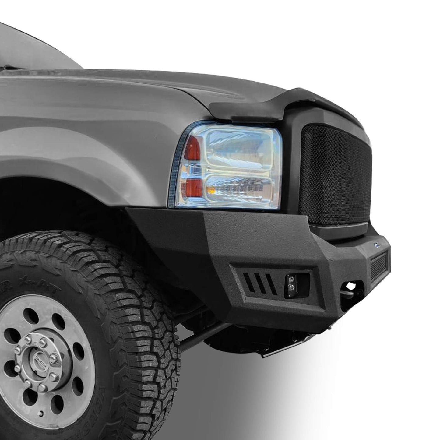 Ford F-250 F-350 Aftermarket Front Bumper w/ Skid Plate(05-07 Ford F-250 F-350 ) - Hooke Road
