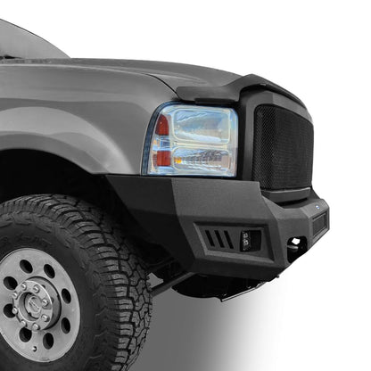 Ford F-250 F-350 Aftermarket Front Bumper w/ Skid Plate(05-07 Ford F-250 F-350 ) - Hooke Road