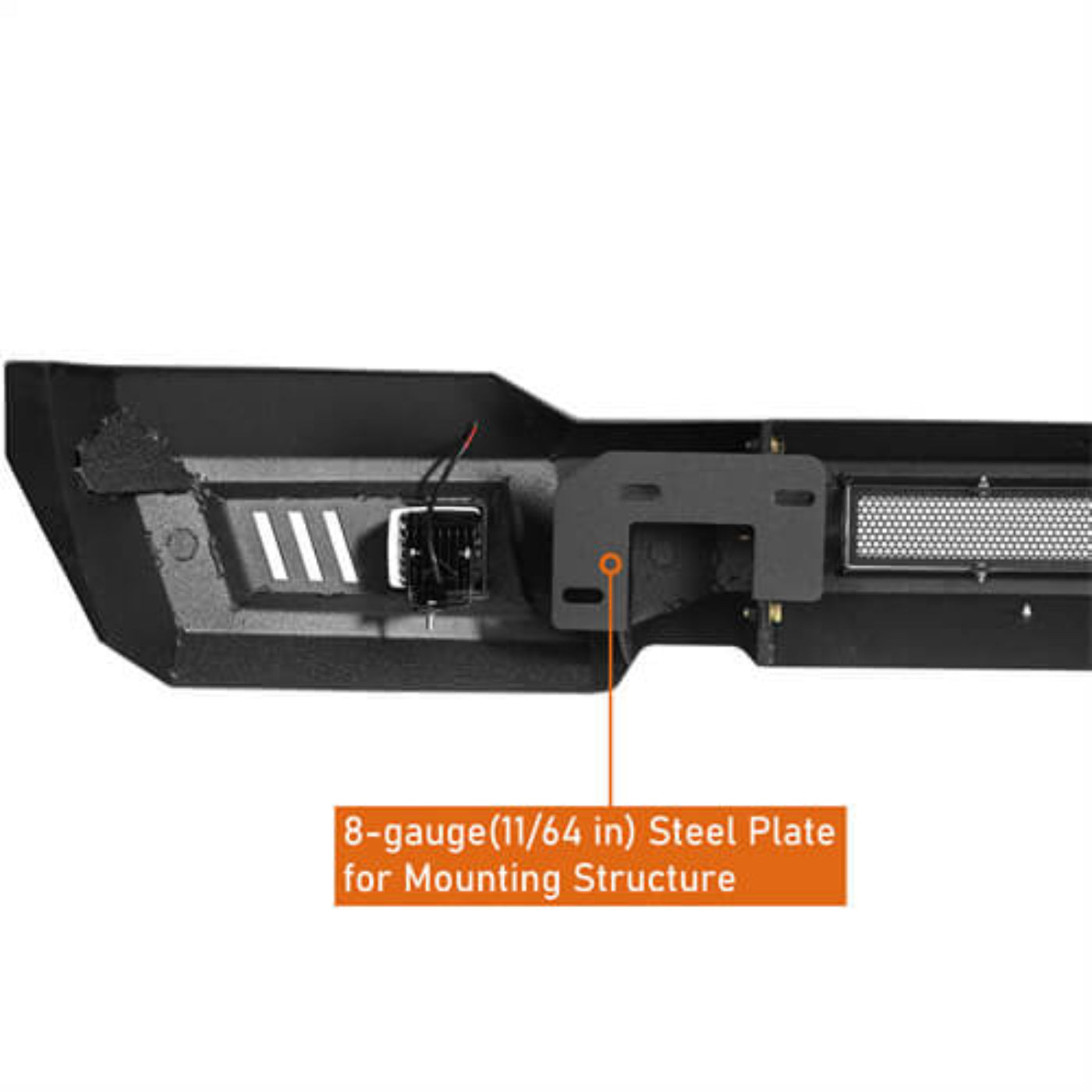 Aftermarket Full-Width Front Bumper For 2018-2020 Ford F-150 (Excluding Raptor) - Hooke Road - HE.8256