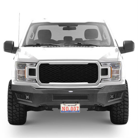 Aftermarket Full-Width Front Bumper For 2018-2020 Ford F-150 (Excluding Raptor) - Hooke Road - HE.8256