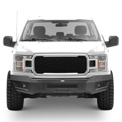Aftermarket Full-Width Front Bumper For 2018-2020 Ford F-150 (Excluding Raptor) - Hooke Road - HE.8256