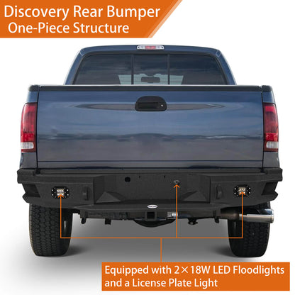 Ford Pickup Truck Rear Aftermarket Bumper (05-07 F-250 F-350) - Hooke Road - HE.8503