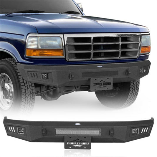 Ford Front Bumper for 1992-1996 Bronco F-150 F-250 F-350 -  Hooke Road - HE.8542