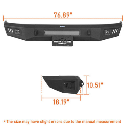 Ford Front Bumper for 1992-1996 Bronco F-150 F-250 F-350 -  Hooke Road - HE.8542