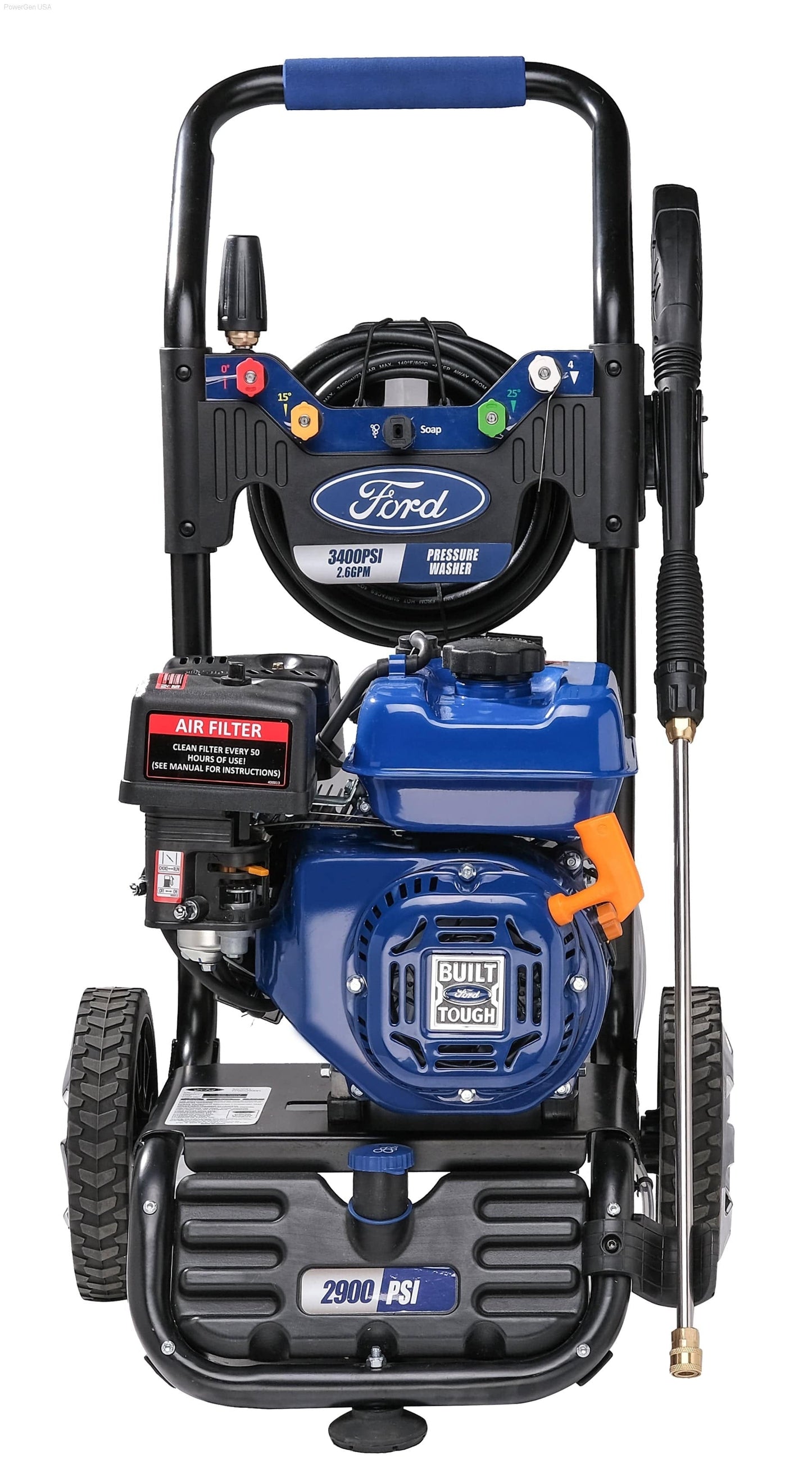 Ford-FPWG3400H-J 3400 PSI Gas-Powered Pressure Washer - PowerGen USA - FPWG3400H