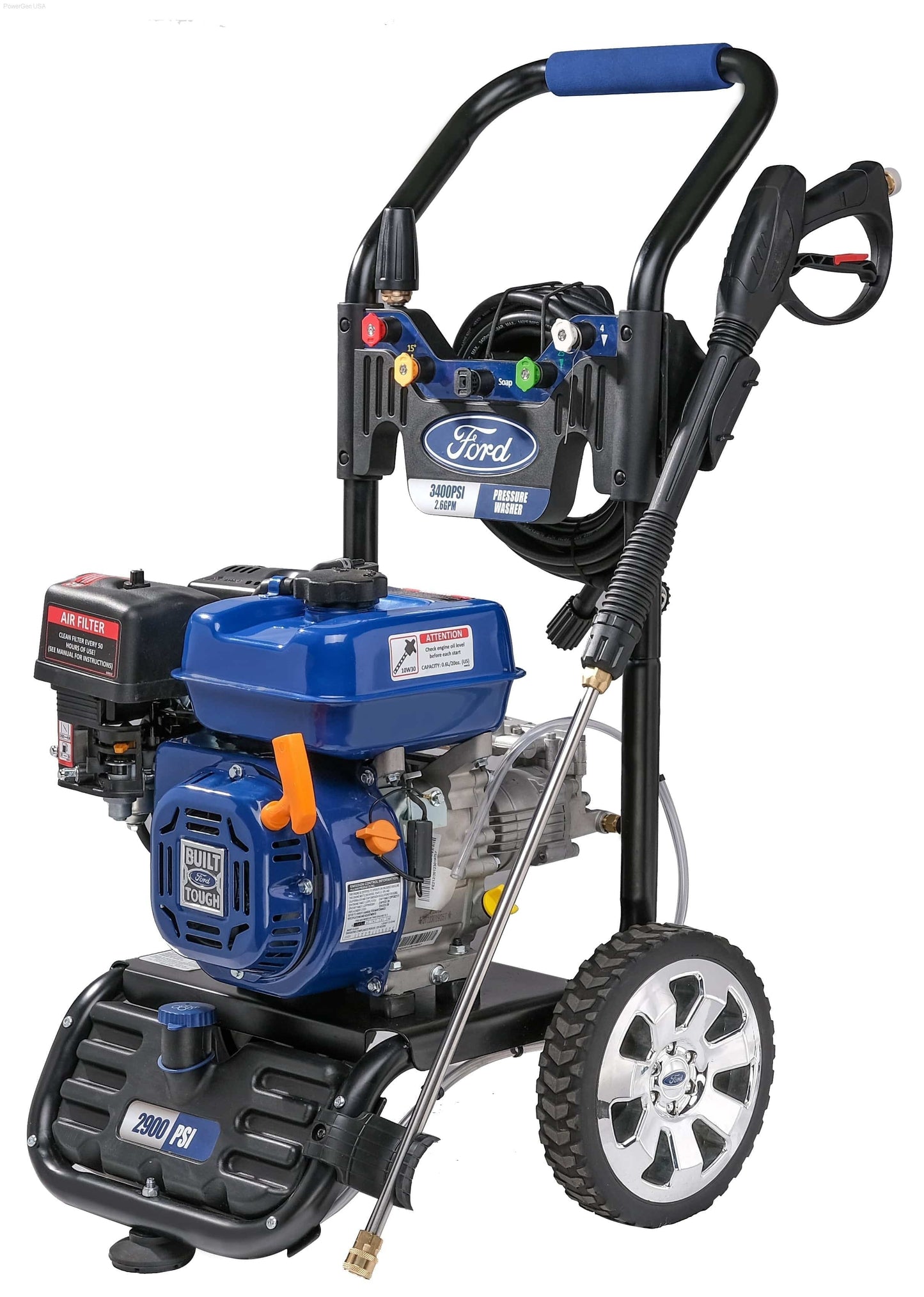 Ford-FPWG3400H-J 3400 PSI Gas-Powered Pressure Washer - PowerGen USA - FPWG3400H