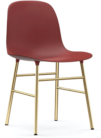 Normann Copenhagen Form Chair - Brass - Set of 2 - 1400905