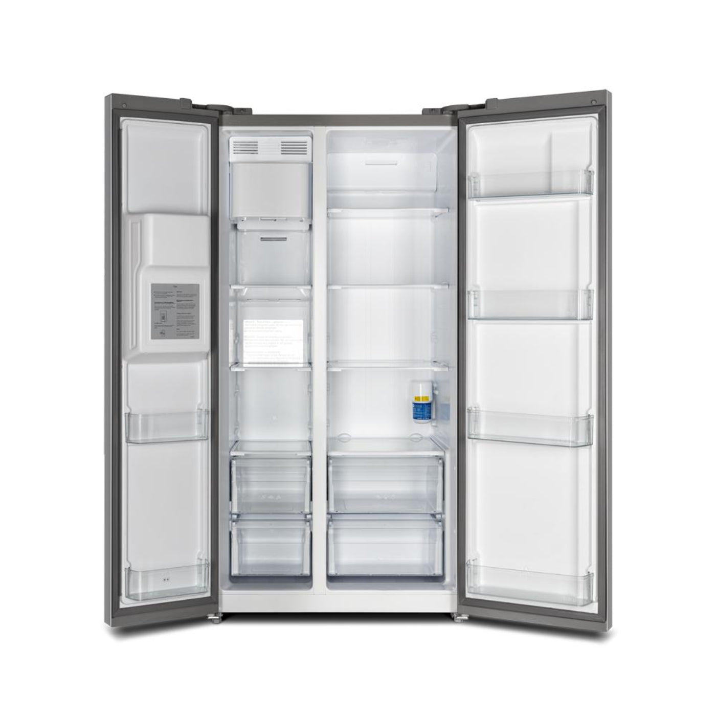 Forno 4-Piece Appliance Package - 36-Inch Gas Range, Refrigerator with Water Dispenser, Wall Mount Hood, & 3-Rack Dishwasher in Stainless Steel - APW4-6244-36-H