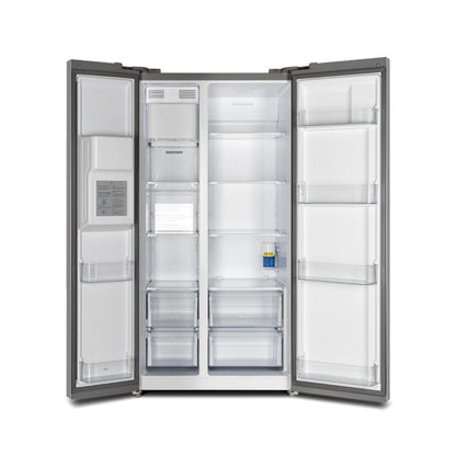 Forno 4-Piece Appliance Package - 36-Inch Gas Range, Refrigerator with Water Dispenser, Wall Mount Hood, & 3-Rack Dishwasher in Stainless Steel - APW4-6244-36-H