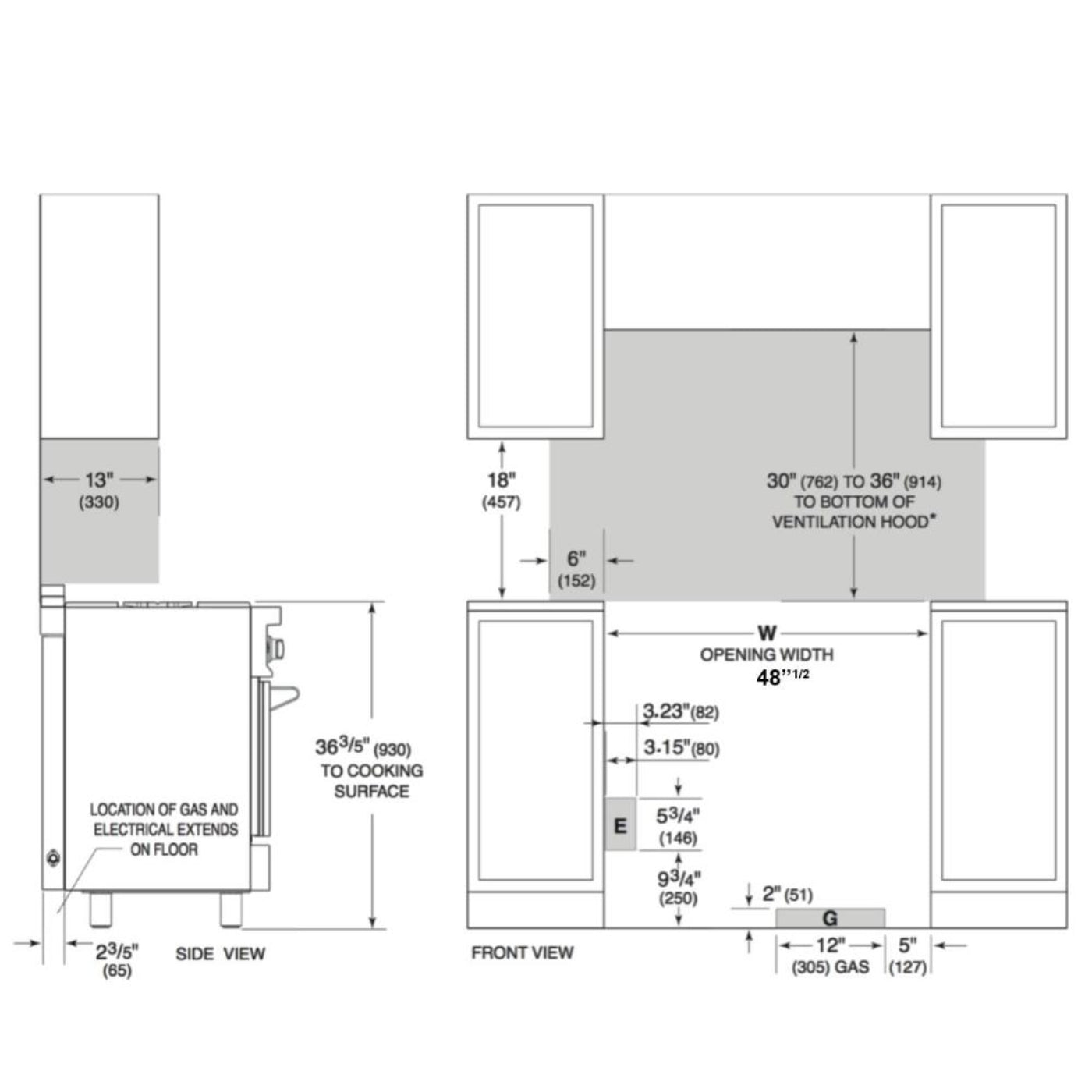 Forno 5-Piece Appliance Package - 48-Inch Dual Fuel Range, 60-Inch Pro-Style Refrigerator, Wall Mount Hood, 24-Inch Microwave Drawer, & 3-Rack Dishwasher in Stainless Steel - APD5-6156-48-H-MWD