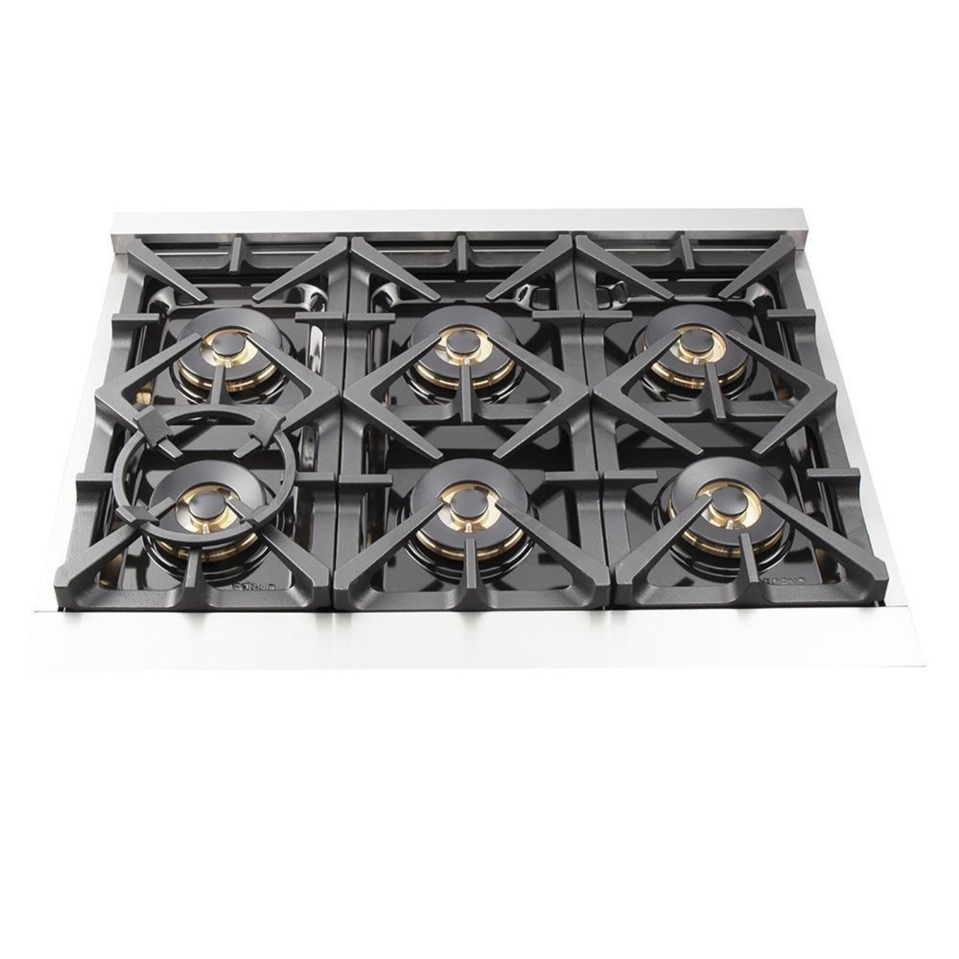Forno 5-Piece Pro Appliance Package - 36-Inch Gas Range, Refrigerator, Wall Mount Hood with Backsplash, 24-Inch Microwave Drawer, & 3-Rack Dishwasher in Stainless Steel - AP5-6260-36-MWD