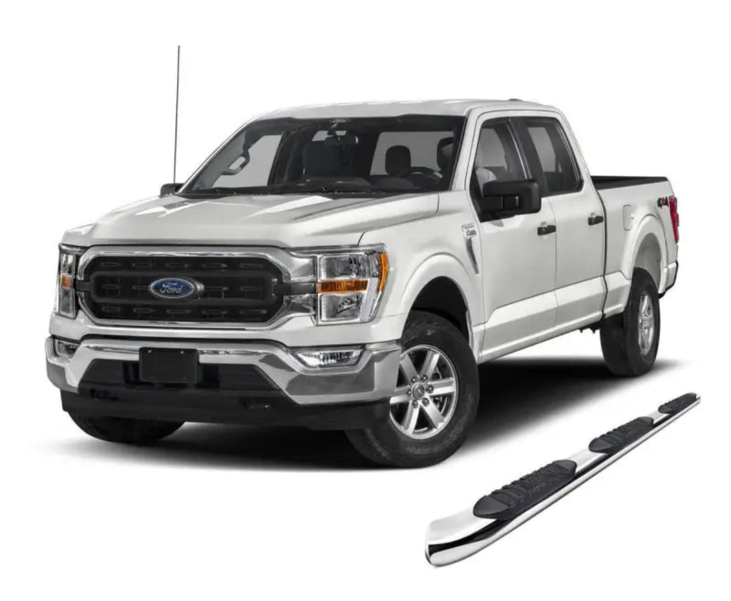 FOSS-NL Black Horse Extreme Wheel-To-Wheel Side Steps 2 - BLKFOSSNL