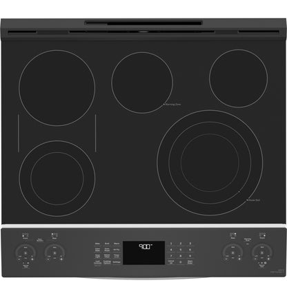 GE APPLIANCES PSS93YPFS GE Profile™ 30" Smart Slide-In Electric Convection Fingerprint Resistant Range with No Preheat Air Fry in Stainless Steel - PSS93YPFS