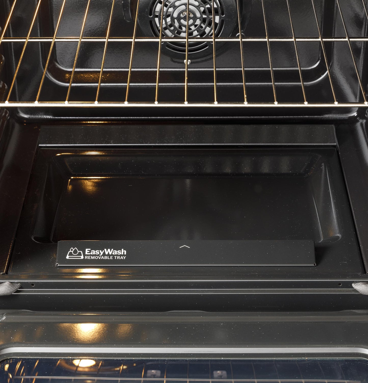 GE APPLIANCES GRS600AVWW GE® ENERGY STAR® 30" Slide-In Electric Convection Range with No Preheat Air Fry and EasyWash™ Oven Tray White - GRS600AVWW