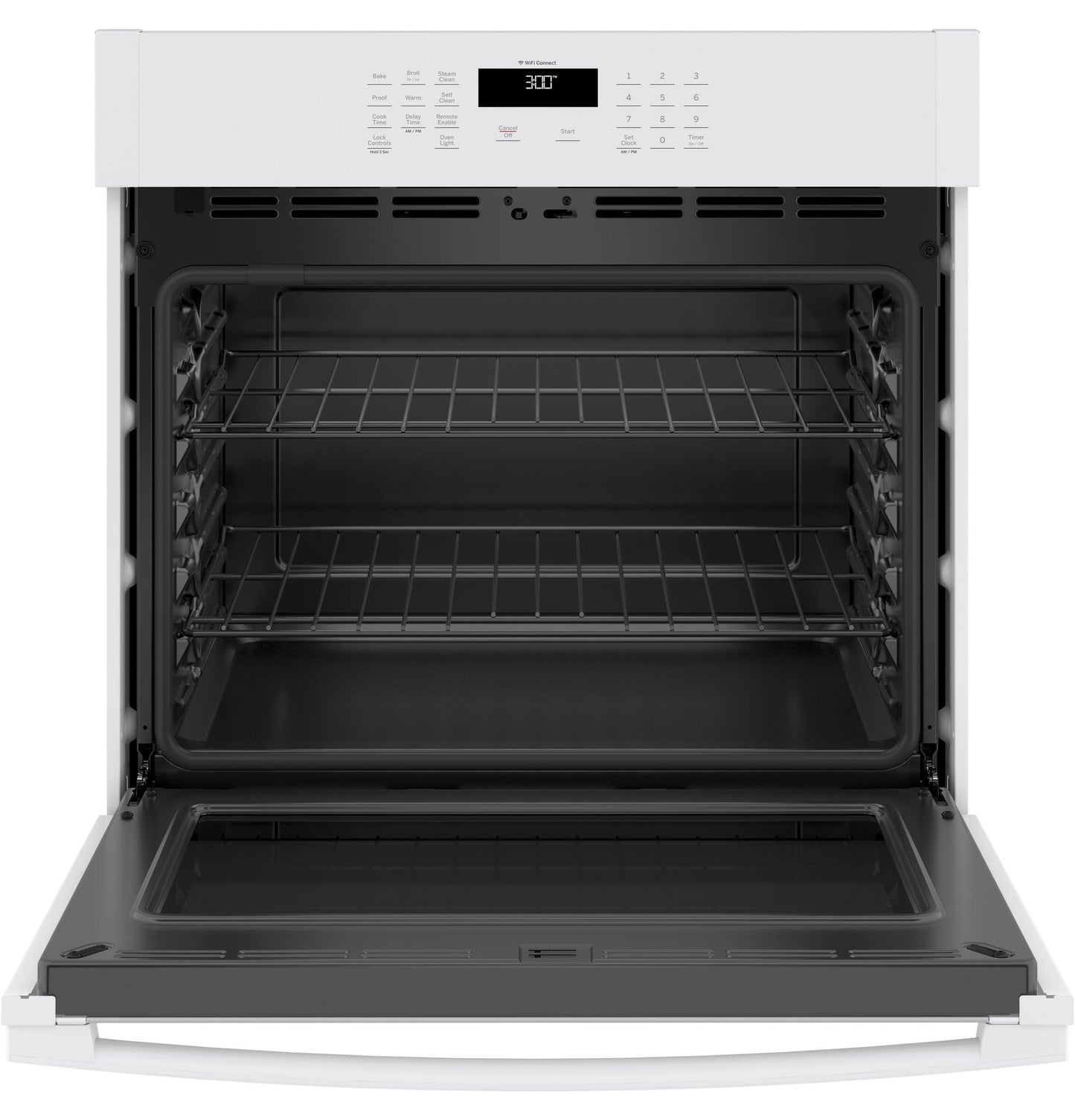 GE APPLIANCES 30" Smart Built-In Self-Clean Single Wall Oven White - JTS3000DNWW
