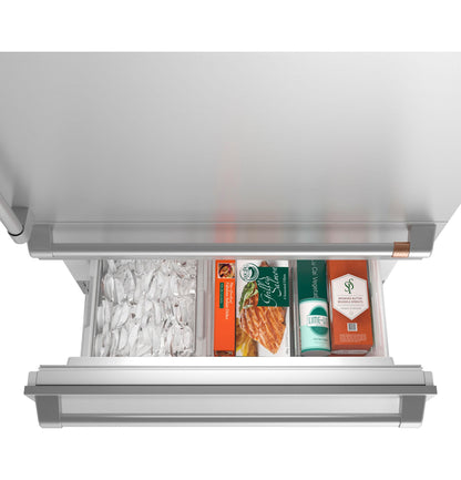 CAFE CIC36RP2VS1 CAFé 36" Integrated Bottom-Freezer Refrigerator in Stainless Steel - CIC36RP2VS1