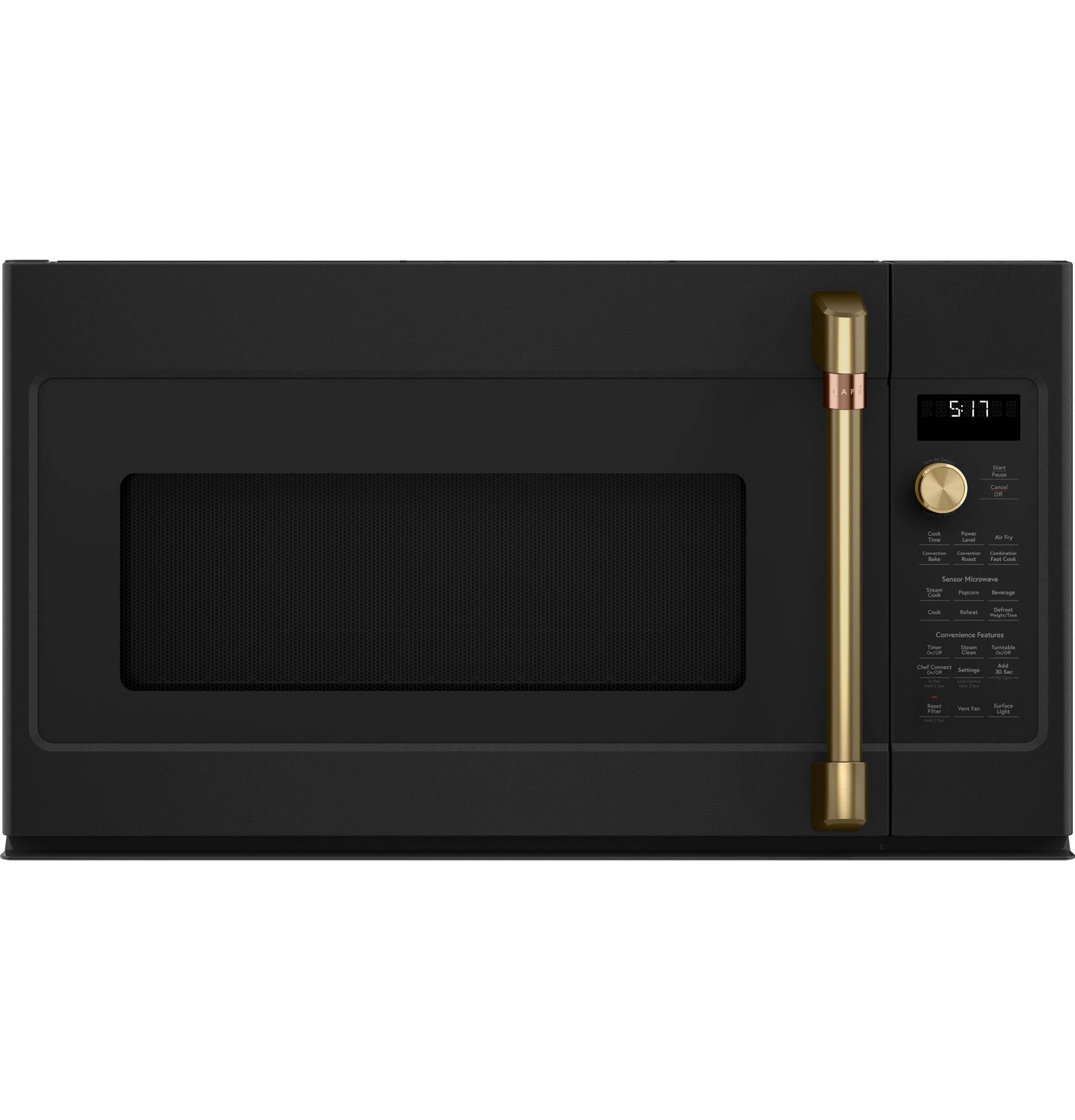 CAFE CVM517P3RD1 CAFé 1.7 Cu. Ft. Convection Over-the-Range Microwave Oven Black - CVM517P3RD1
