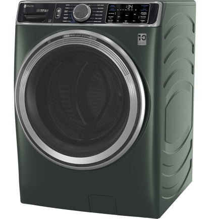 GE APPLIANCES PFW955SPWGN GE Profile™ 5.5 cu. ft. Capacity Smart Front Load ENERGY STAR® Steam Washer with UltraFresh Vent System+ and Smart Wash & Smart Rinse Green - PFW955SPWGN