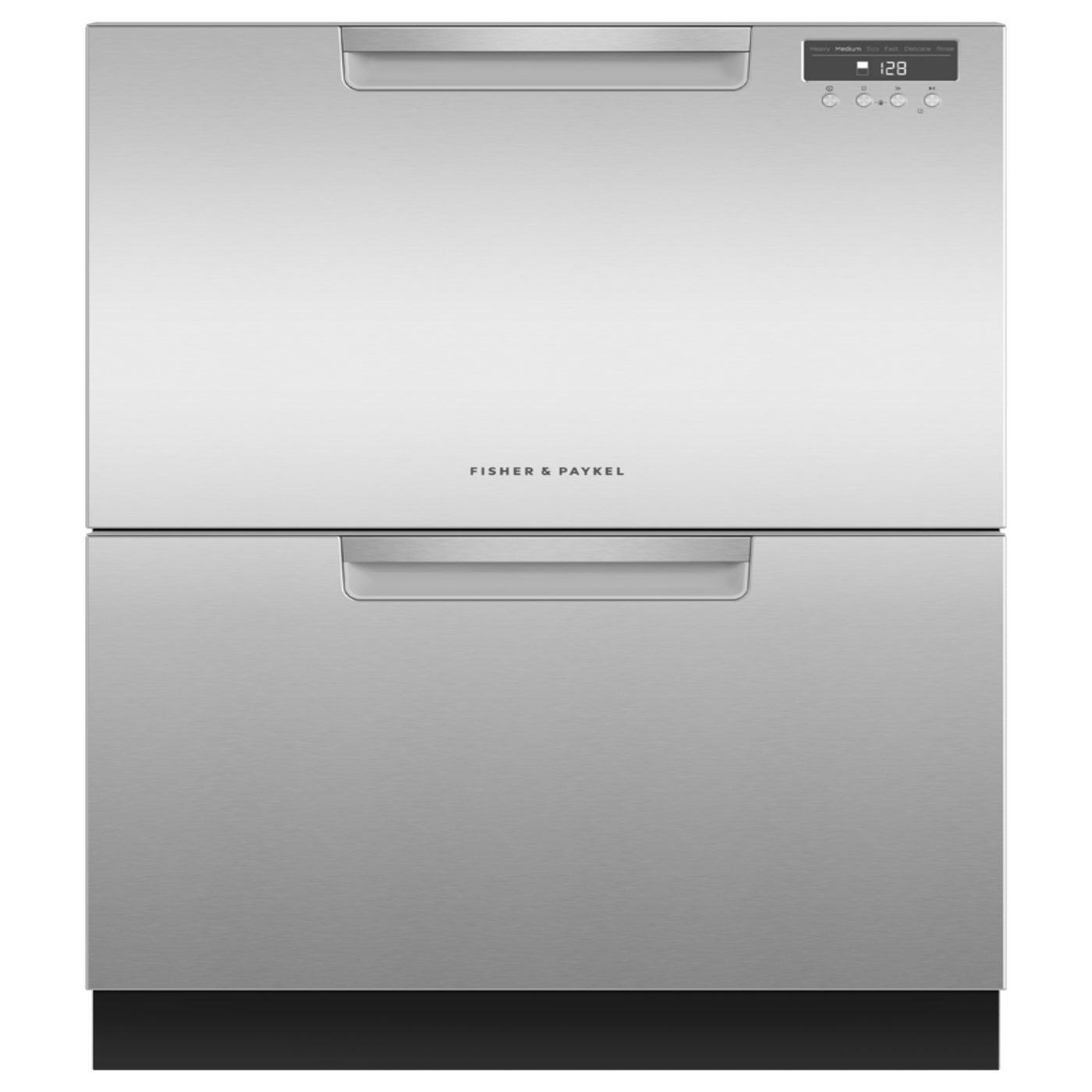 FISHER & PAYKEL DD24DAX9N Series 7 Contemporary Double DishDrawerDishwasher in Stainless Steel - DD24DAX9N