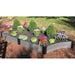 Frame It All | Tool-Free Silver Salver Scalloped Raised Garden Bed 6' X 16' X 22" - Uptown Brown - 1" Profile - 800004068