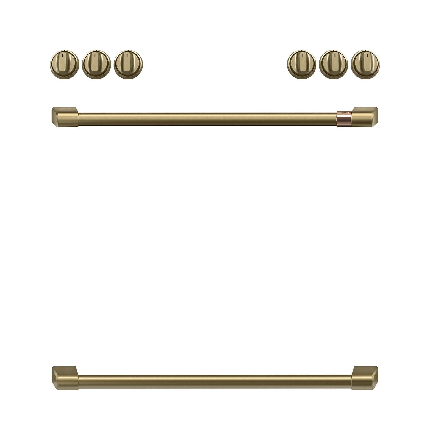 CAFE CXFCGHKPMCG CAFéHandle Kit - Range Brushed Brass - CXFCGHKPMCG
