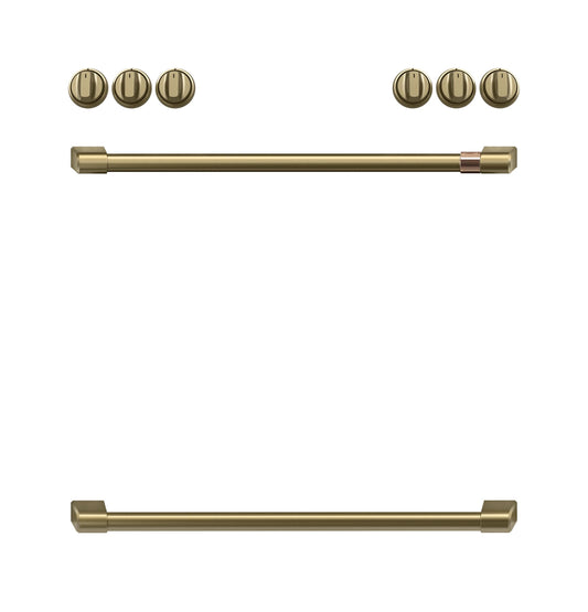 CAFE CXFCGHKPMCG CAFéHandle Kit - Range Brushed Brass - CXFCGHKPMCG