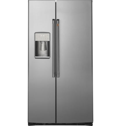 CAFE  21.9 Cu. Ft. Counter-Depth Side-By-Side Refrigerator in Stainless Steel - CZS22MP2NS1