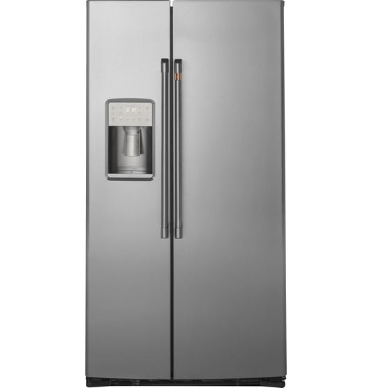 CAFE  21.9 Cu. Ft. Counter-Depth Side-By-Side Refrigerator in Stainless Steel - CZS22MP2NS1