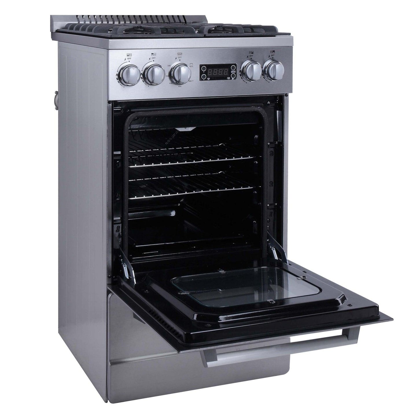 AVANTI DGR20P3S Avanti ELITE Series 20" Gas Range Oven in Stainless Steel - DGR20P3S