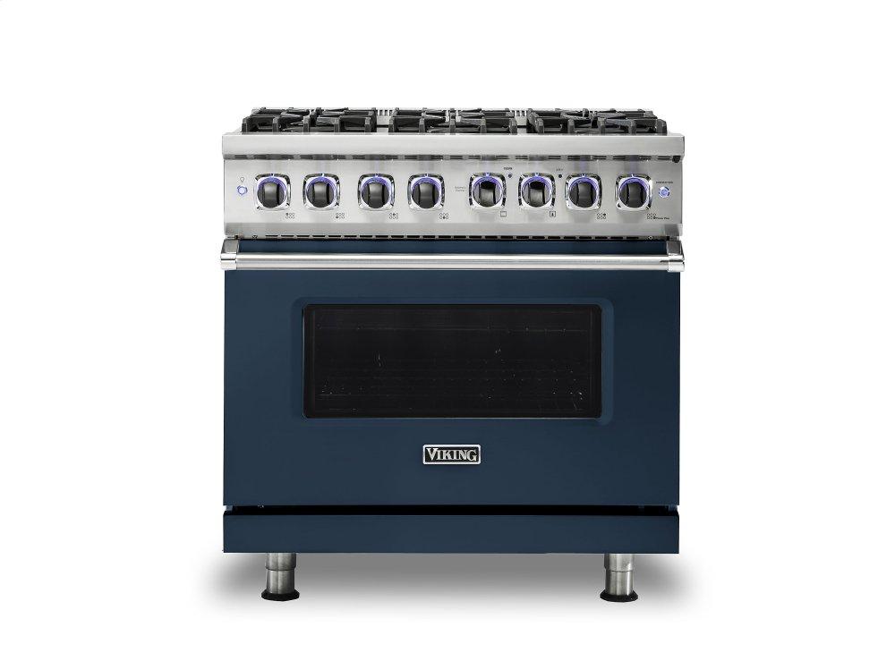 VIKING 36" Dual Fuel Range - VDR7362 Viking 7 Series Blue - VDR73626BSBLP