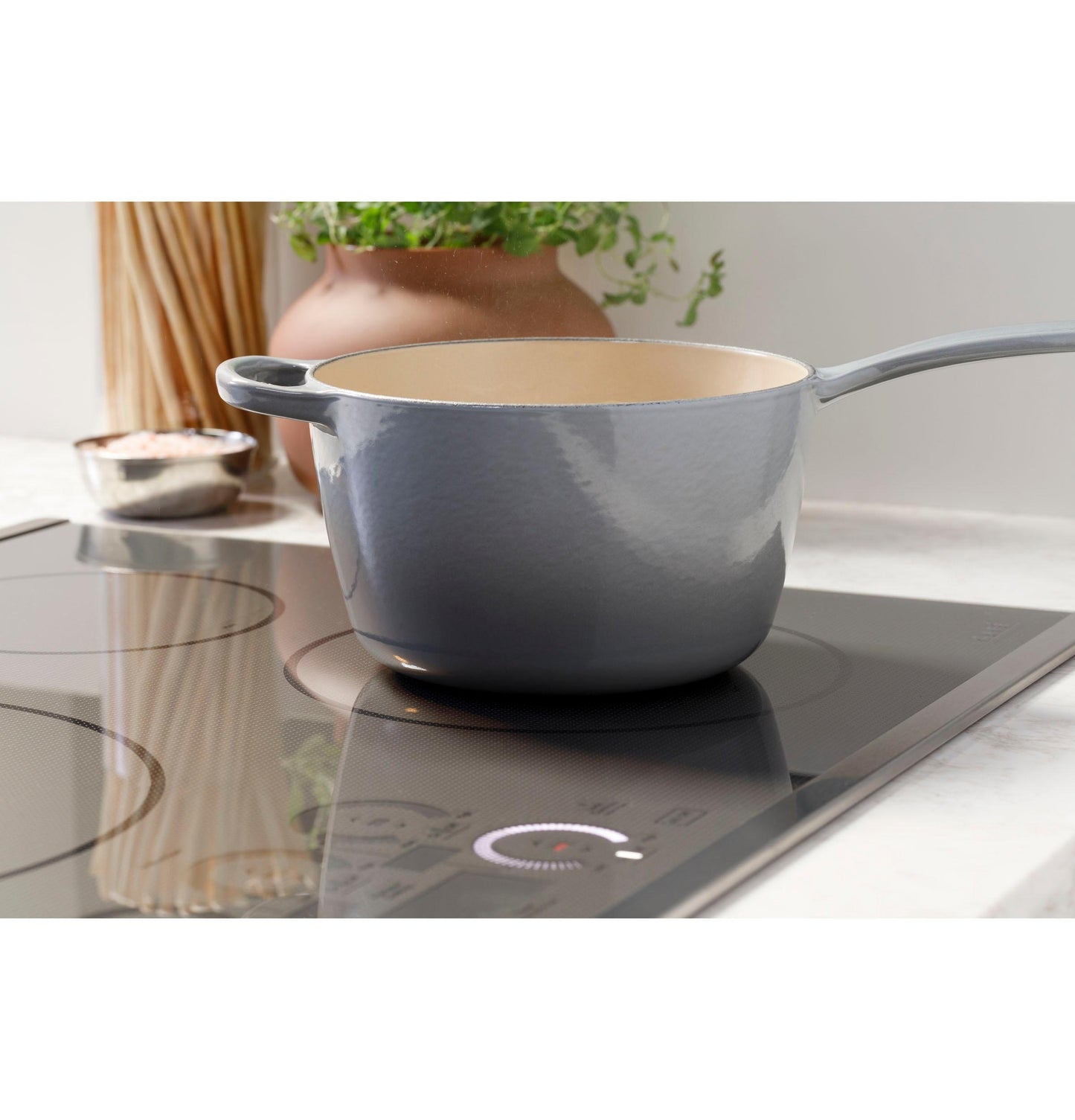 CAFE  Series ENERGY STAR 36" Built-In Touch Control Induction Cooktop in Stainless Steel - CHP90362TSS