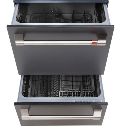 CAFE CDD420P3TD1 CAFéDishwasher Double Drawer Black - CDD420P3TD1