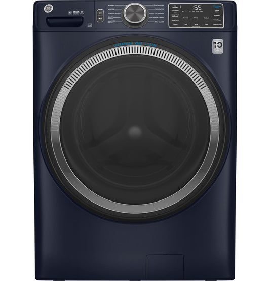 GE APPLIANCES GFW550SPRRS GE® ENERGY STAR® 4.8 cu. ft. Capacity Smart Front Load Washer with UltraFresh Vent System with OdorBlock™ and Sanitize w/Oxi Blue - GFW550SPRRS