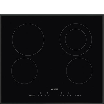 SMEG SEU244ETB Cooktop Black SEU244ETB Black - SEU244ETB